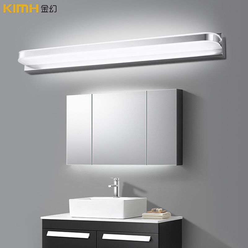 Golden Magic Led Mirror Headlights Waterproof And Anti Fog Modern Golden Magic Led Mirror Headlights Waterproof And Anti Fog Modern Minimalist Wall Lamp Bathroom Cabinet Lighting Makeup Lamps Zhengbaiguang
