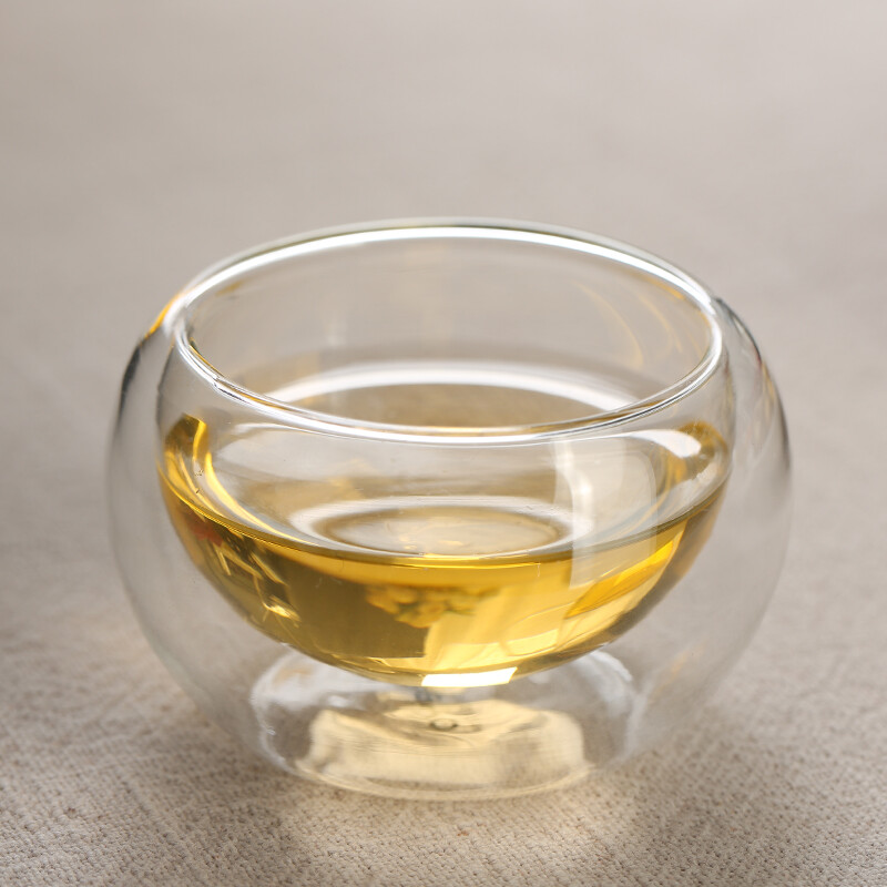 Tea Recalling Glass Set Transpa Insulated Double Tea Recalling Glass Set Transpa Insulated Double Cup Of Six
