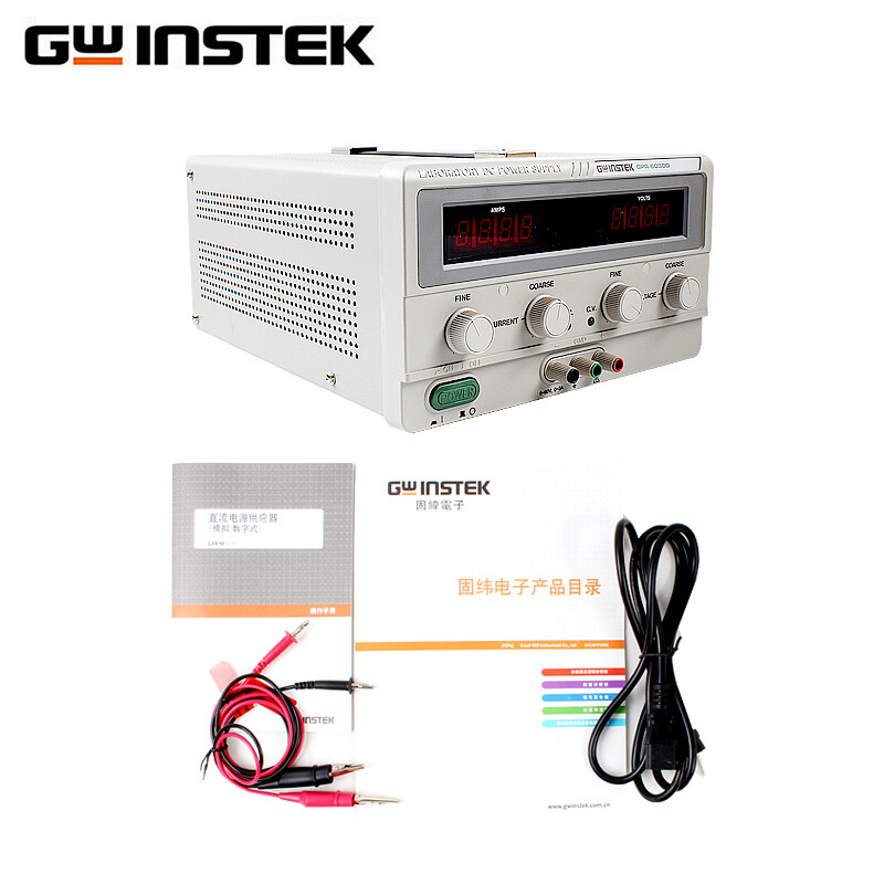 GWINSTEK dual digital display DC regulated power supply GPR-1810HD丨3060D丨6030D linearly adjustable 180W GPR-1810HD (18V 10A 180W)