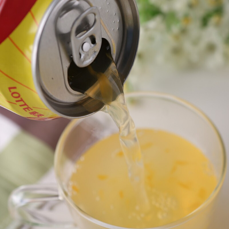 LOTTE orange juice drink 238ml*12 cans imported from Korea