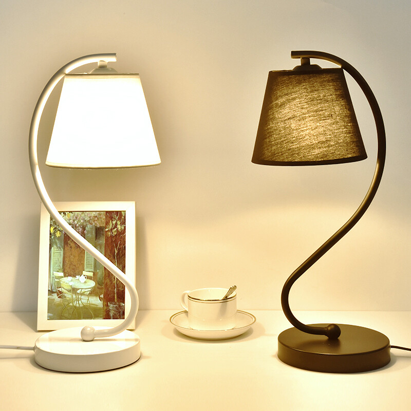 Road Kettle Led Table Lamp Nordic Personality Desk Work Learning Road Kettle Led Table Lamp Nordic Personality Desk Work Learning Decorative Bedside Bedroom Creative Student Lighting White Send 5w Bulb