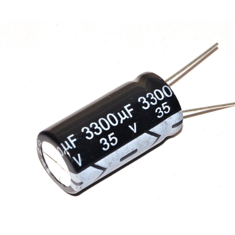 TaoTimeClub electrolytic capacitor 35V/3300UF volume 16*30 aluminum electrolytic capacitor 5 pieces