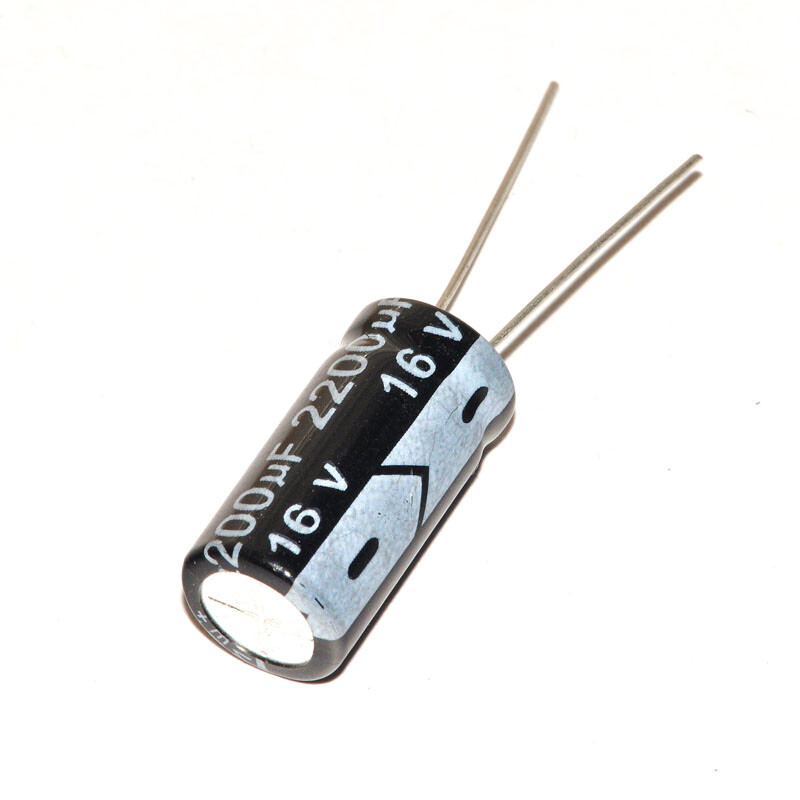 TaoTimeClub electrolytic capacitor 16V/2200UF volume 10*20 aluminum electrolytic capacitor 10 pieces