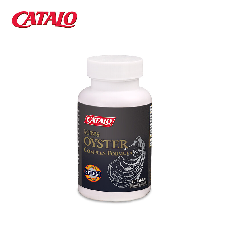 CATALO Men's Oyster King Yijing Maca Plus Zinc Tablets Strong Root Capsules Enhance Men's Sexual Performance Male Capsules 60 Capsules