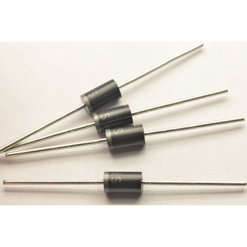 TaoTimeClub Schottky Diode SR5100 5A/100V 10 pieces