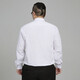Binmuniao business fat shirt men's loose extra-large long-sleeved white shirt plus fat extra-large casual non-iron professional workwear white 3XL 44 suitable for 190-200Jin Jin equals 0.5 kg