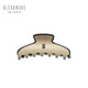 Alexander (ALEXANDRE DE PARIS) star's same style messenger large grab clip classic series shark clip high-end hair accessories birthday gift for women Y beige