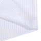 Fushen summer casual short-sleeved shirt men's business formal wear blue white striped half-sleeved thin loose men's shirt FMC11304-253 short-sleeved 44