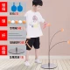 [Heavy Stainless Steel Chassis] Ruifeng Elastic Flexible Shaft Table Tennis Trainer Children's Adult Practice Ball Artifact Single Self-Practice Ball Training Device Home Exercise Device Serving Machine The Whole Family Enjoys a Set of 3 Flexible Shafts with Rackets