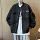 Poum Jacket Men's 2023 Осень и Зимняя Хай-стрит Красивый пилот Американский ретро-дизайн негабаритный курт CRB-J683 Green M M