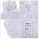 3M 4515 protective clothing white hooded one-piece dust-proof spray painting work anti-particle industrial comfortable breathable work clothes isolation clothing white white L