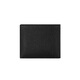COACH Men's Short Half-Fold Cow Split Leather Wallet Black CR899