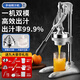 CAMTE manual juicer 304 stainless steel lemon orange juice press artifact freshly squeezed fruit juice stall commercial squeezer original color dual-mode 304 stainless steel + gift package