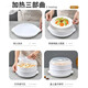 Microwave steamer can add water, lunch box, steaming grid, steaming rice heating vessel, microwave heating vegetable buns, steamed buns, rice dumplings cage, microwave oven universal heating steamer, steaming plate, steaming fish steaming rack, large microwave steamer, double layer, for 3-4 people (recommended)