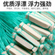 War flow fish net sticky mesh wire mesh fishing net three-layer sunken net single-layer floating net hanging net crucian carp net white strip net small fish net fishing net single-layer sunken net 30 meters long 1.2 meters high 1.5 fingers
