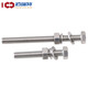 Bairuite 304 stainless steel hexagonal bolt and nut set extended national standard hexagonal screw screw screw combination M3*6 10 sets