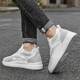 Liangxu summer height increasing men's shoes 10cm Korean style trendy sports invisible men's height increasing shoes 8cm white men's height increasing sneakers white 6cm 40