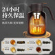 SUPOR thermal kettle stainless steel teapot household thermos large capacity stew teapot thermal kettle stuffy warm kettle sand gold red 1L with tea warehouse