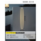 XMSJ Outdoor wasserdichte Wandleuchte Villa Hotel Außenwanddekoration Umgebungslicht Waschleuze Waschleuchter minimalistischer Hof Langstreifen Leuchte J003 9227-Rainfestes Modell 9227-200 cm-neutral