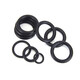 JINGGONG wire diameter 1.5-3.1 nitrile rubber o-ring seal o-ring oil seal seal waterproof black gasket 100 pcs wire diameter 1.9 outer diameter 11mm
