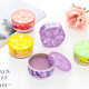 Car household deodorant air freshener electric car car aromatherapy long-lasting fragrance solid freshener balm random flavor 3 bottles 63g