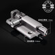 XMSJ aluminum alloy door latch door latch door buckle anti-theft latch lock thickened bathroom wooden door latch door latch door pin customization aluminum alloy latch - brushed silver 3 inches