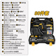 Deli tool box household set multi-functional hardware tool collection electrician special home repair combination DL59618-piece set