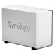 Synology DS220j two-bay NAS network storage server (no built-in hard drive)