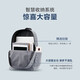 Ke Ruier single backpack for men and women backpack large capacity leisure travel bag computer bag high school college junior high school school bag KR-9195-backpack large gray