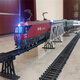 Yunya Alloy Electric Remote Control Electric Locomotive Harmony HXD3CD Simulation Model Small Train Track Set Birthday Gift Red Head + Passenger Transport Charging Set All Green with Lights
