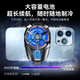 Ai Sheng Zhe wireless refrigeration mobile phone radiator air cooling artifact back clip fan charging plug-in model suitable for iQOO Apple Black Shark Xiaomi Redmi Chicken King Game charging model three-speed adjustment + long-lasting battery life + mute + finger cover