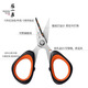 Zhang Xiaoquan small scissors for cutting thread nose hair household small stainless steel fishing fishing portable fishing line scissors fishing line scissors