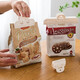 Sungsa Japanese snack bag sealing clip, fresh-keeping sealing artifact, kitchen food plastic bag clip, milk powder sealing clip, white (small + medium + large)