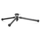 MA Xiaolu (Marsace) Featherweight XT-04SS / XT-15 / XT-26S Trépied Trépied Fibre carbone SLR Micro Support Single Ultra-Light Portable Camera Photography Selfie Live Travel Angle Gimbal Angle Bracket XT-15 avec une série de tiges centrales Poids 880G