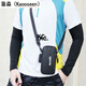 Zailu sports running arm bag mobile phone men and women fitness running equipment outdoor cycling mobile phone bag wrist cover mobile phone sports arm bag wrist bag arm bag dual-purpose-black