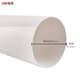 100 PVC pipe drainage and sewage ventilation pipe thickened plastic pipe 100X160 reducing elbow modification