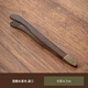 Shangfu Ebony Solid Wood Tea Clips for Drinking Tea, Tea Cup Clips, High-end Non-Slip Tweezers, Tea Spoons, Kung Fu Tea Set Accessories HZ-Ebony Tea Clips-Type 1