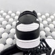 ClenikeedDunk Low White/Schwarz-Schwarz-Weiß-Panda Low Top Herren- und Frauen-Gelegenheitssportschuhe DD1391-101 Weiß und Grün 36