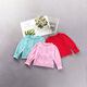 Little Bear Elf (xiaoxiongjingling) children's clothing girls dress sweater princess skirt suit autumn and winter little girl knitted cardigan jacket fashionable and western style 036 plus velvet pink (jacket + dress + small shoulder bag 120 size (recommended height around 110-120 cm)