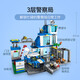LEGO building blocks assembled city series 60316 modern police station boys and children toys birthday gift