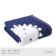 KINGSHORE Miffy Rabbit Pure Cotton Untwisted Double Layer Fabric Bath Towel Single Veil Couple Bath Towel Blue