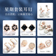 Dairuo 925 silver earrings, one week exaggerated and versatile, slimming and high-end earrings, practical as a birthday gift for your girlfriend