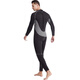 TKHE thickened wetsuit for men and women one-piece warm wetsuit breathable surfing swimsuit quick-drying jellyfish suit cold protection M 55-65 kg