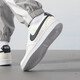 
Nike (NIKE) official ship store men's shoes summer sports shoes COURT non-slip wear-resistant low-top shoes fashionable and comfortable casual shoes HQ4867-101/simple version Air Force One/white dark blue 40