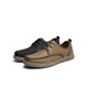 Red Dragonfly Men's Shoes New Fashion Business Casual Shoes Men's Low-top Workwear Style Commuting Men's Leather Shoes WHA13300 Camel 40