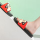 Big mouth monkey PaulFrank slippers for women summer children parent-child couple fashion cartoon home bathroom slippers men PF6219 red 38