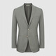 Angel Bird Men's Suit (Top) Light Formal Easy-Care Stretch Suit EBB221731U Licorice Green 50A