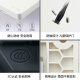 OPPLE switch panel home concealed wall flat rounded corner 86 type wall switch k12 white one open single + five holes