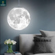 Guangdong Guangzhou Zhongshan lamp moon lamp chandelier moon starry sky bedroom corridor bedside window Nordic commercial shape window planet thickened moon diameter 20CM three-color light 2