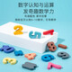 9合1配对板婴幼儿蒙氏早教益智玩具2-3岁宝宝积木拼图数字形状认知智力儿童开发一周岁男女小孩生日礼物 8合1交通对数板【八种玩法】
